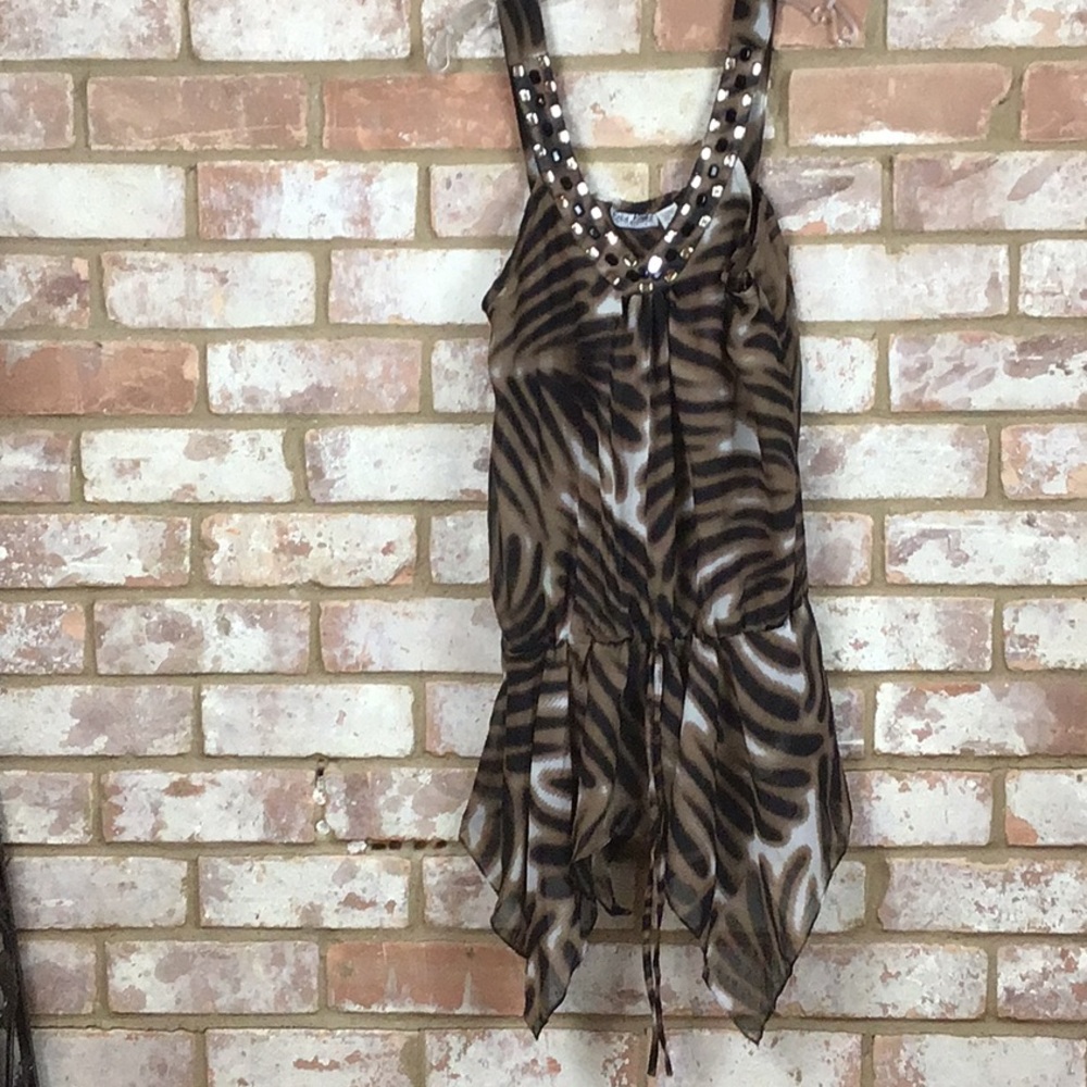 Women’s Plus sized Animal Print Camisole Top